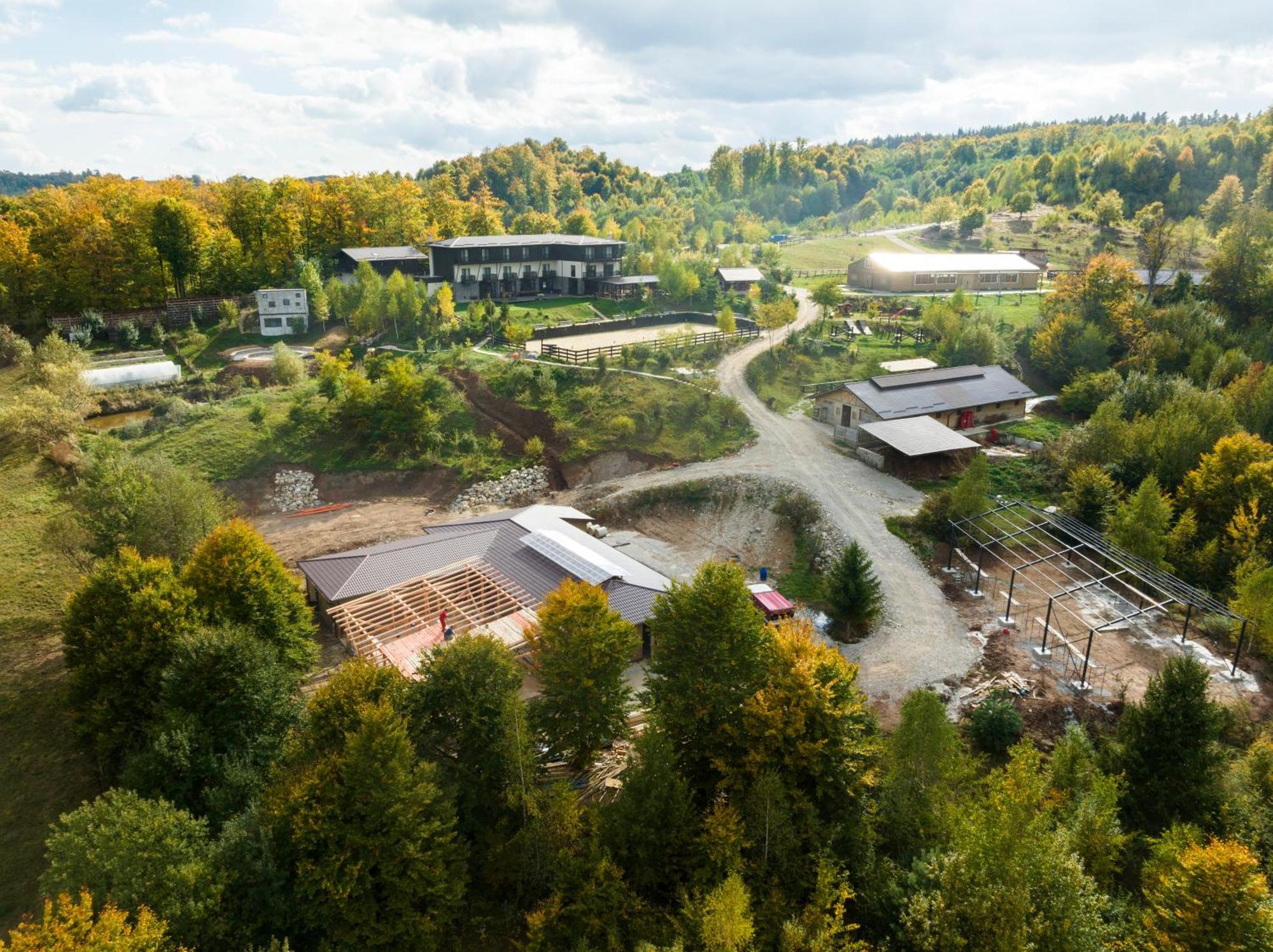 Potcoava Mountain Hideaway Hotel Runcu  Buitenkant foto